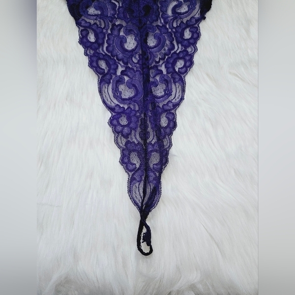 Rare Vintage Victoria's Secret Crown Label French Cut Teddy - Picture 4 of 8